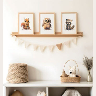 Wohnzimmer Poster Set 3